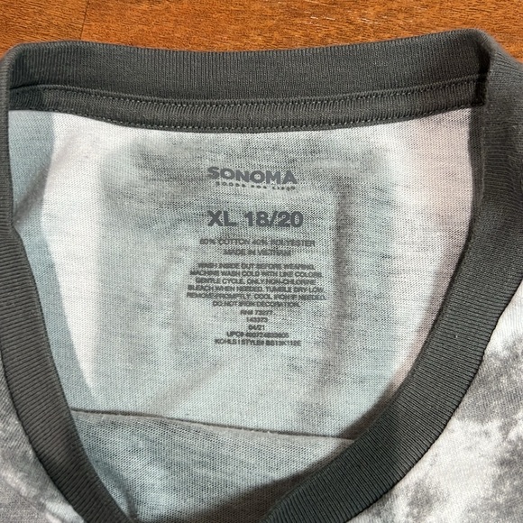 Sonoma Skull Gamer Graphic T-Shirt Tie Dye - Picture 5 of 6